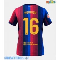 Camisa de time de futebol Barcelona Rodri Hernandez #16 Replicas 1º Equipamento 2026-27 Manga Curta